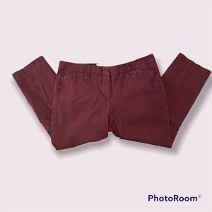 Worthington Purple Ankle Khaki Pants Size 12